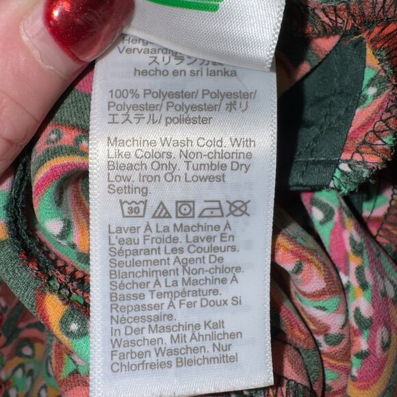 J. Crew Factory Jamie Pants Women’s Slim Ankle Trousers Multicolor Floral Print - Picture 6 of 8